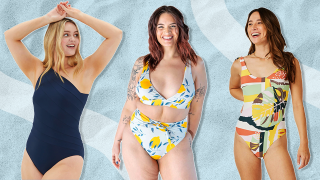 These Flattering AF Swimsuits Won't Dig Into Your Skin or Cut Off