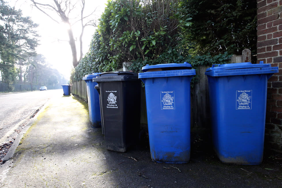 The first monthly bin collections in England and Wales have begun (Picture: PA)