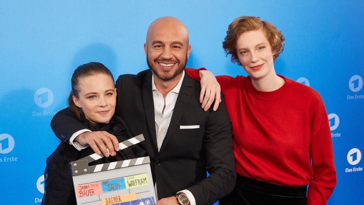 Jasna Fritzi Bauer (l-r), Dar Salim und Luise Wolfram sind im Bremer «Tatort» zu sehen.