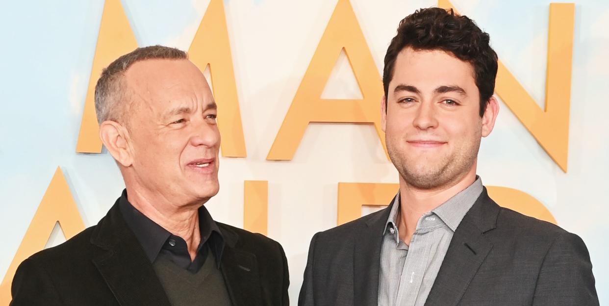 <span class="caption">Tom Hanks Shares Thoughts on 'Nepo Baby' Discourse</span><span class="photo-credit">David M. Benett - Getty Images</span>