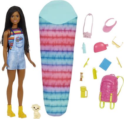 Take a massive 69% off this Barbie camping doll.