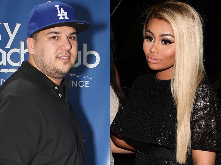 Rob and Blac Chyna (Photo: Getty Images)