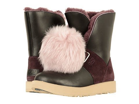 Get them <a href="https://www.zappos.com/p/ugg-isley-waterproof-port/product/8911377/color/19682" target="_blank">here</a>.&nbsp;