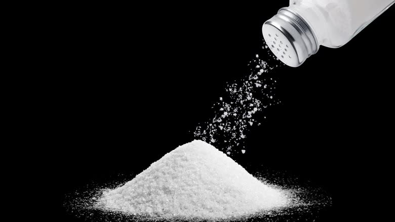 pile of salt