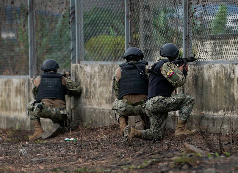 FILE PHOTO: Inmates killed in fights between gangs in a prison in Guayaquil