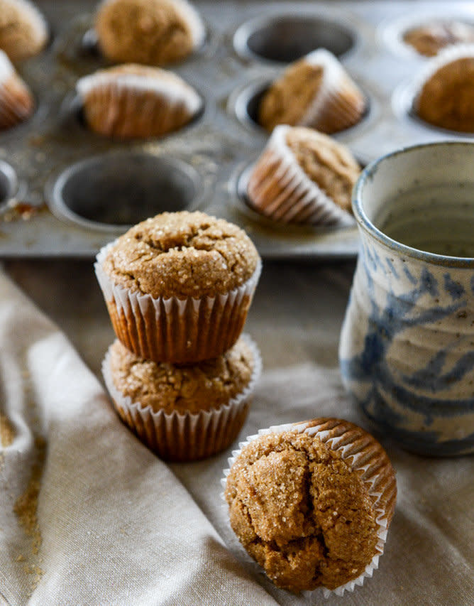 <strong>Get the <a href="http://www.howsweeteats.com/2014/12/buttery-gingerbread-maple-muffins/" target="_blank">Gingerbread Maple Muffins recipe</a> from How Sweet It Is</strong>