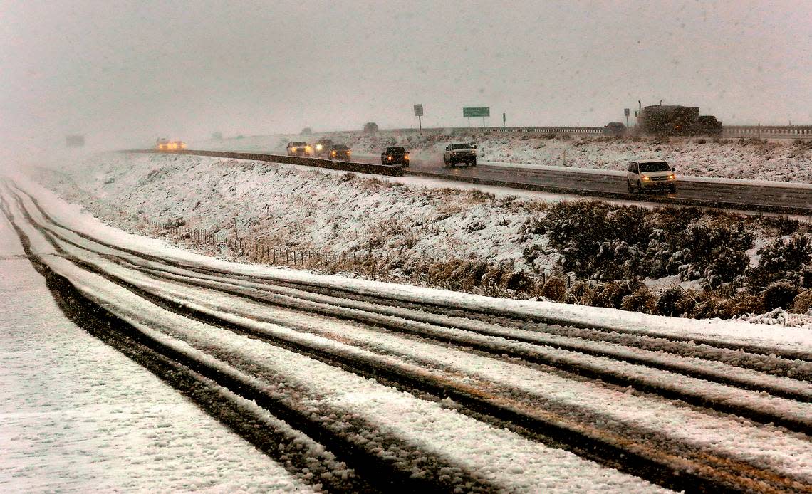 Snow is possible in the Tri-Cities area Saturday and in the Tri-Cities Monday, according to the National Weather Service. Bob Brawdy