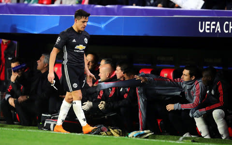 Was Alexis Sanchez left with a feeling of deja vu on his Champions League debut for Manchester United?