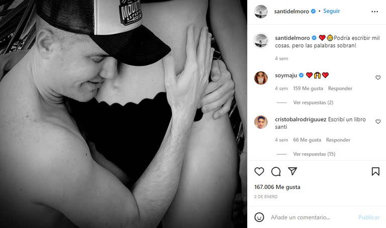 Santiago del Moro va a ser papá de su tercera nena (Foto: Instagram)