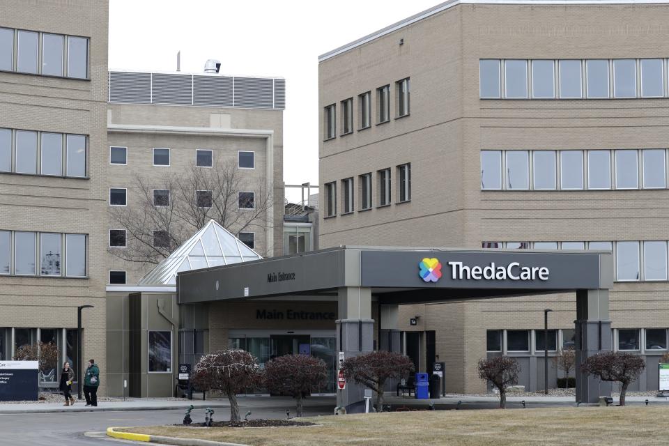 ThedaCare Regional Medical Center Wednesday, March 18, 2020, in Neenah, Wis.