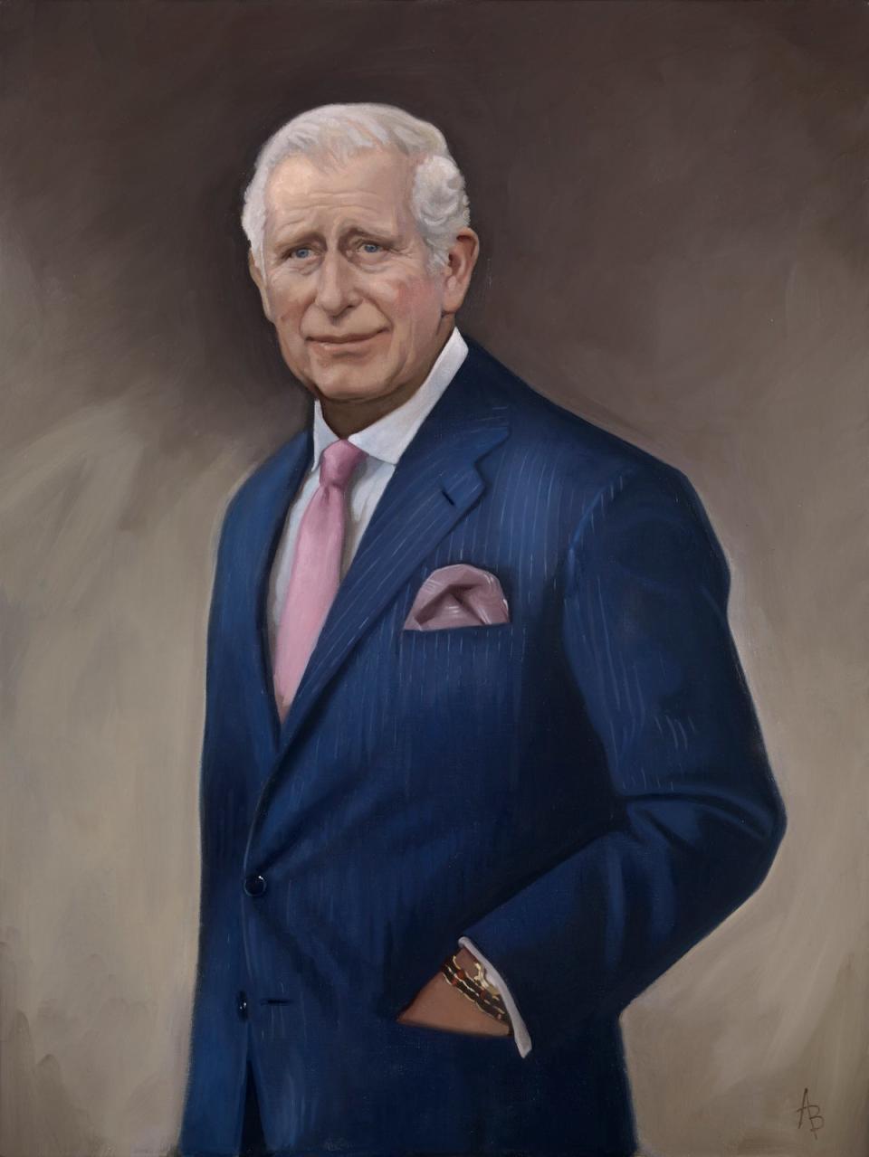 Portrait of King Charles III (lastair Barford © Illustrated London News)