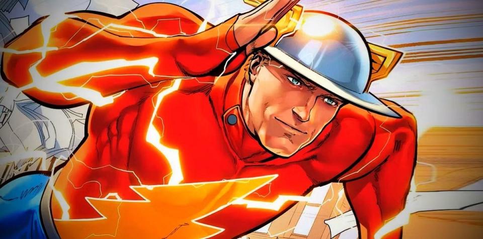 The original Flash of the 1940s, Jay Garrick.