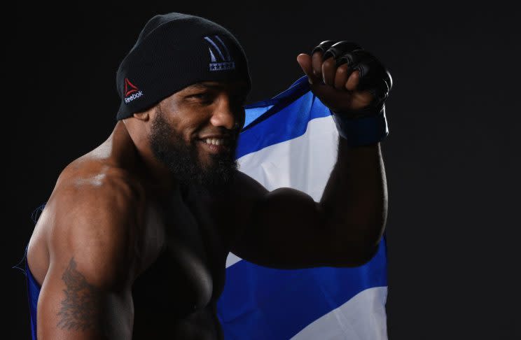 Yoel Romero will face Robert Whittaker for the interim UFC middlewight title at UFC 213. (Getty)