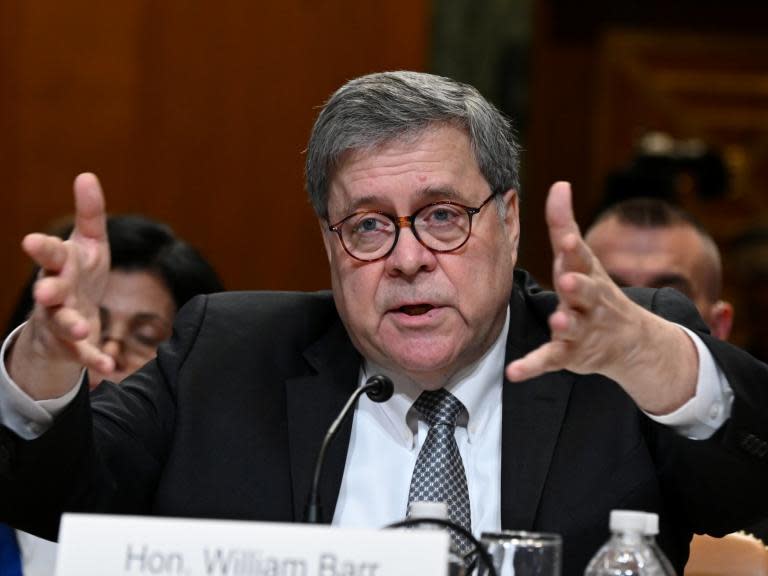 William Barr has testified before the Senate Judiciary Committee, doubling down on his interpretation of the Mueller report and claiming that he never misled Congress about the special counsel's frustrations.The testimony came just after the public release of a March letter from special counsel Robert Mueller to the attorney general, in which the investigator expressed frustration with how Mr Barr had presented the findings of the Trump-Russia report ot the public.Mr Barr had released a four page summary of the report to Congress, which said that the nearly two year investigation found no evidence of collusion between the Trump campaign and Russia in 2016, and that there was not sufficient evidence to charge Donald Trump with obstruction.But, Mr Barr was met with criticism from Senate Democrats who expressed amazement that Mr Barr had told a Congressional committee in April that he had not been aware of any frustration from the special counsel or his team related to his presentation of the summary. The recently released letter, Democrats said, showed that Mr Barr had been directly confronted on the issue, even though Mr Barr claimed that he called Mr Mueller personally after receiving the letter.The hours-long testimony before the Senate Judiciary Committee ended with committee chairman Lindsey Graham — a prominent Trump supporter — telling reporters that the issue is "over", and that he had no intention of asking Mr Mueller to testify before his committee. Democrats meanwhile, pushed for that testimony in the Senate, while the House announced Mr Mueller would testify there.Since the report's release, Mr Trump and the right-wing media have hailed the findings of the report as a “total exoneration”, despite Mr Mueller declaring the opposite and the report painting a highly unflattering portrait of Mr Trump and his inner circle.Mr Barr, during his testimony, stood by his determination not to charge Mr Trump for obstruction — arguing that, since there was no collusion or conspiracy, that the president could not have obstructed justice by firing former FBI director James Comey and then repeatedly attempt to get others to fire Mr Mueller.When pushed on whether it was appropriate for Mr Trump to lie to the American people about contacts between his campaign and Russians, about his intentions with regards to Mr Mueller's employment as special counsel, and other questionable instances surfaced by the report, Mr Barr said that his job is not to determine who is behaving well or not."I'm not in the business of determining wether lies were told to the American people," Mr Barr said of the president. "I'm in the business of determining whether crimes were committed."Mr Barr will return to testify before the House Judiciary Committee on Thursday.Please allow a moment for our liveblog to load