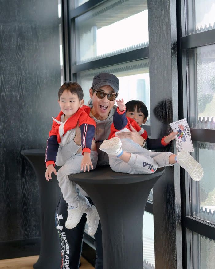 Kevin is too busy being a dad of three boys to attend Kevin's overseas wedding
