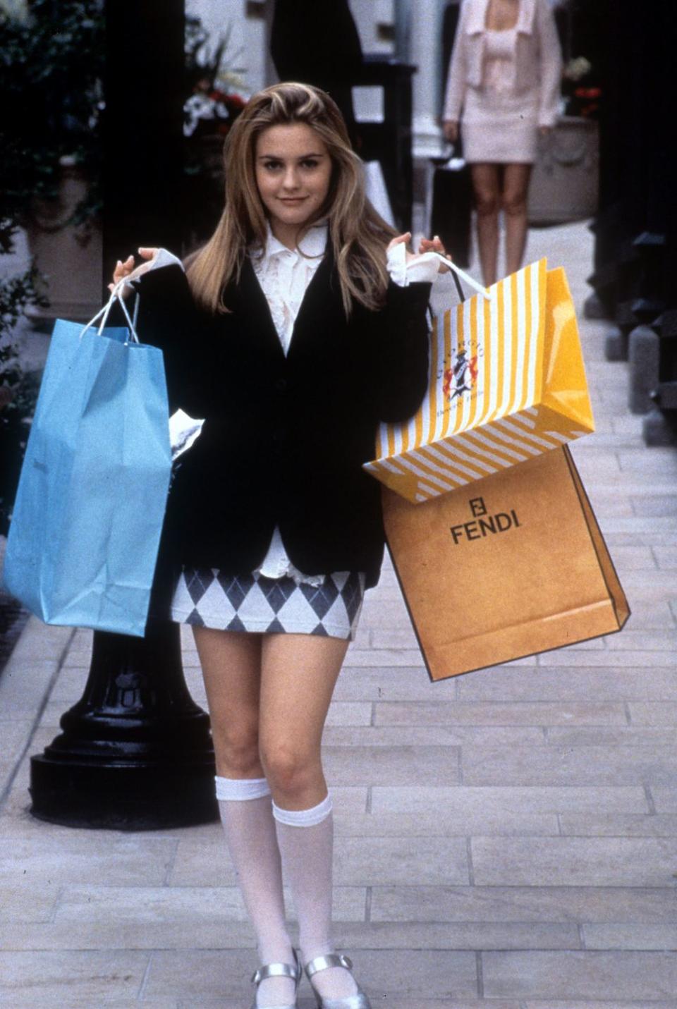 alicia silverstone in 'clueless'