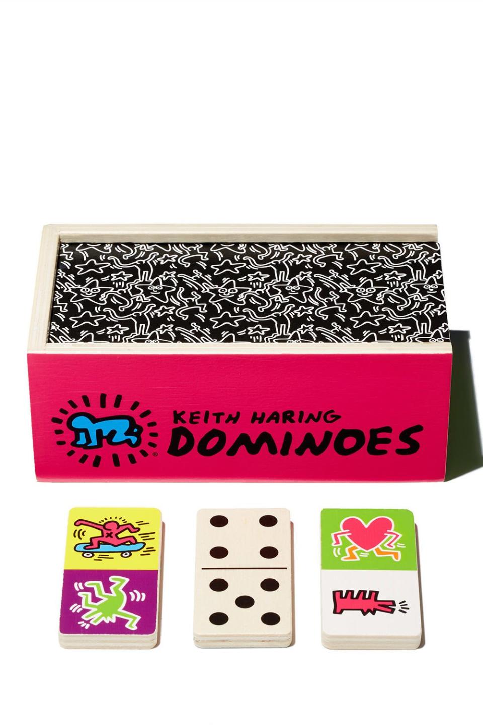 Chronicle Books Keith Haring Wooden Dominoes