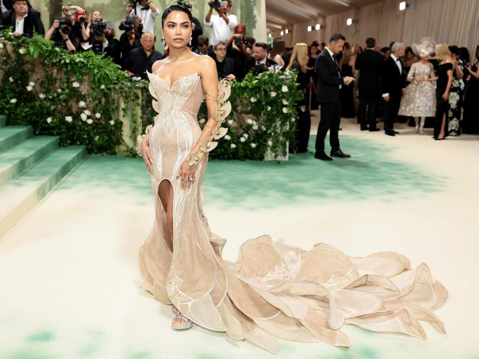 Mona Patel on the 2024 Met Gala red carpet.