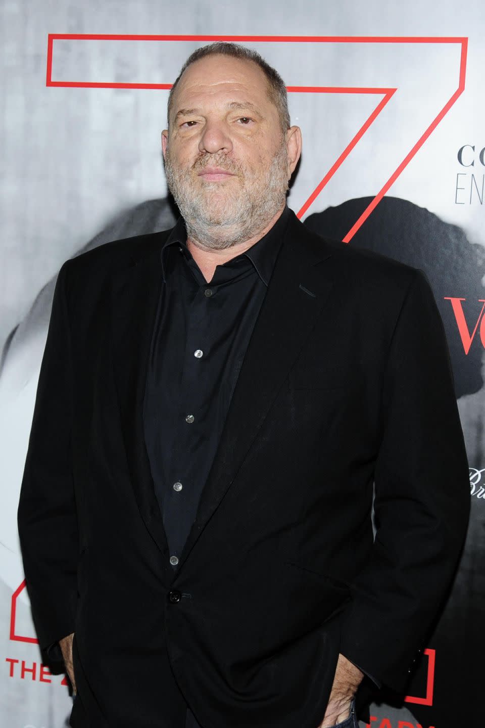 Harvey Weinstein has spotted a new look for a rare public appearance after a slue of sexual harassment allegations were leveled at him. Source: Getty