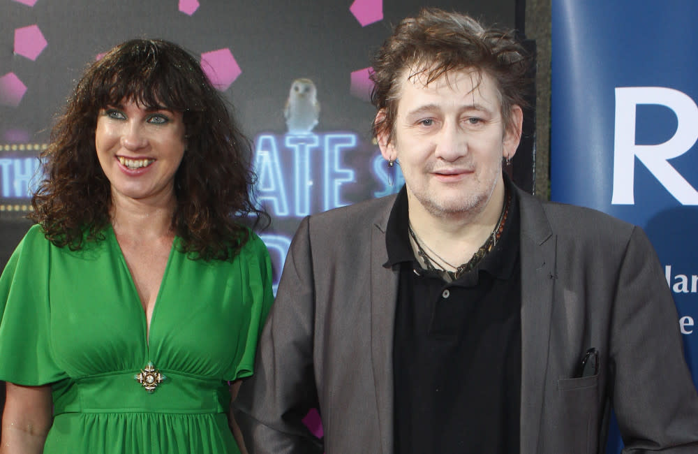 Shane MacGowan’s wife says ‘doctors are confident he will be OK’ credit:Bang Showbiz