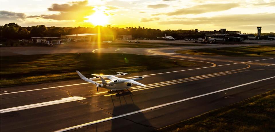 The Beta eVTOL-1 aircraft.