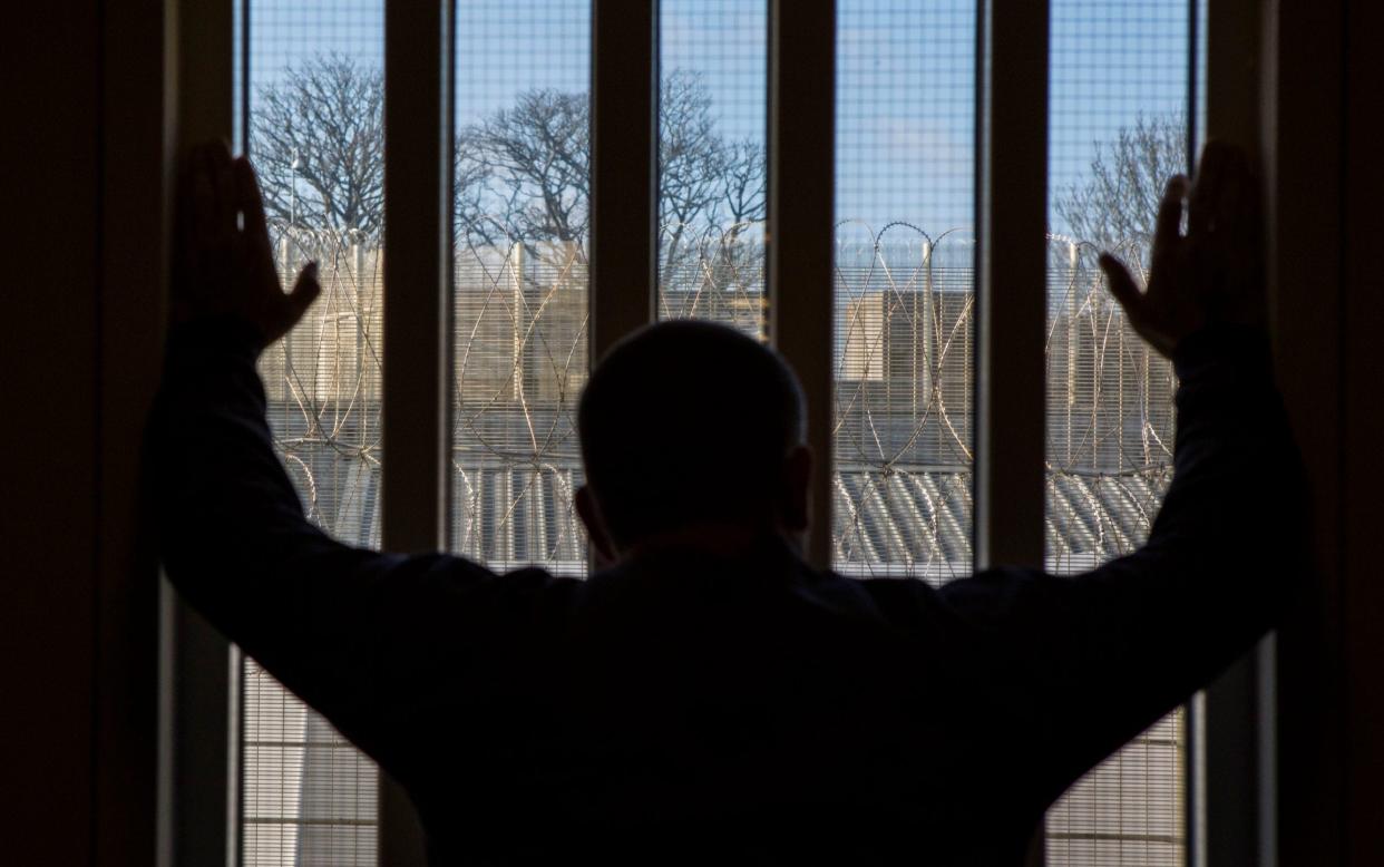 A prisoner in Portland, Dorset