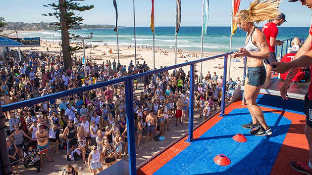 A huge crowd watched the finals in Manly. Pic: David Rouse from The Photography Business