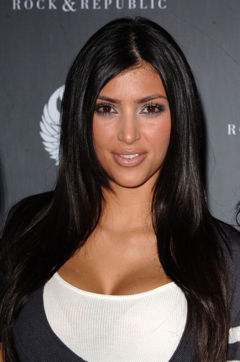 Kim Kardashian at the Rock & Republic after party in West Hollywood, Los Angeles on October 18, 2006. Abaca/EMPICS Entertainment