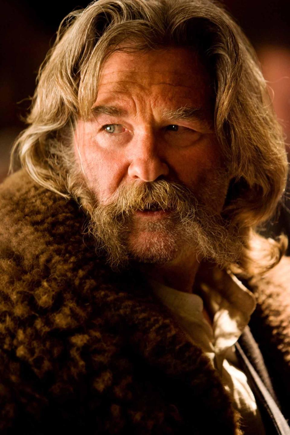 Kurt Russell stars in the 2015 Quentin Tarantino Western "The Hateful Eight."