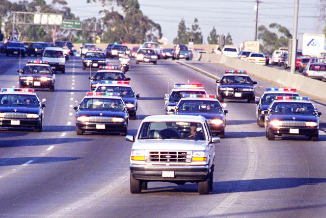 <p>Allen J. Schaben/Los Angeles Times/Getty</p> car chase