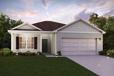 Beaumont Floor Plan Exterior Rendering | New Homes in Youngstown, FL | Clear Lake Estates by Century Complete