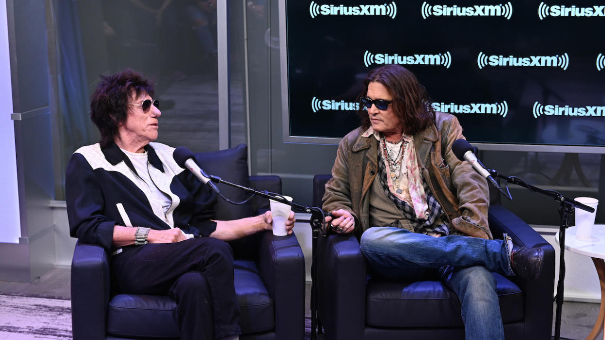  Jeff Beck and Johnny Depp on Sirius XM 