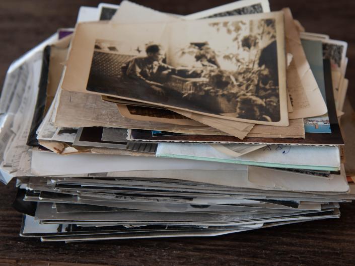 photographs stack of photos pictures memories