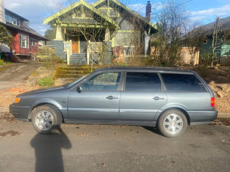 Photo: <a class="link " href="https://portland.craigslist.org/mlt/cto/d/portland-1996-passat-b4-wagon-tdi-grey/7733755396.html" rel="nofollow noopener" target="_blank" data-ylk="slk:Craigslist;elm:context_link;itc:0;sec:content-canvas">Craigslist</a>