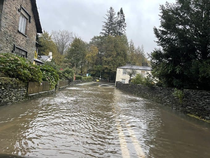 The latest forecast from the Met Office has included flood warnings for Cumbria. (TheLakeTony)