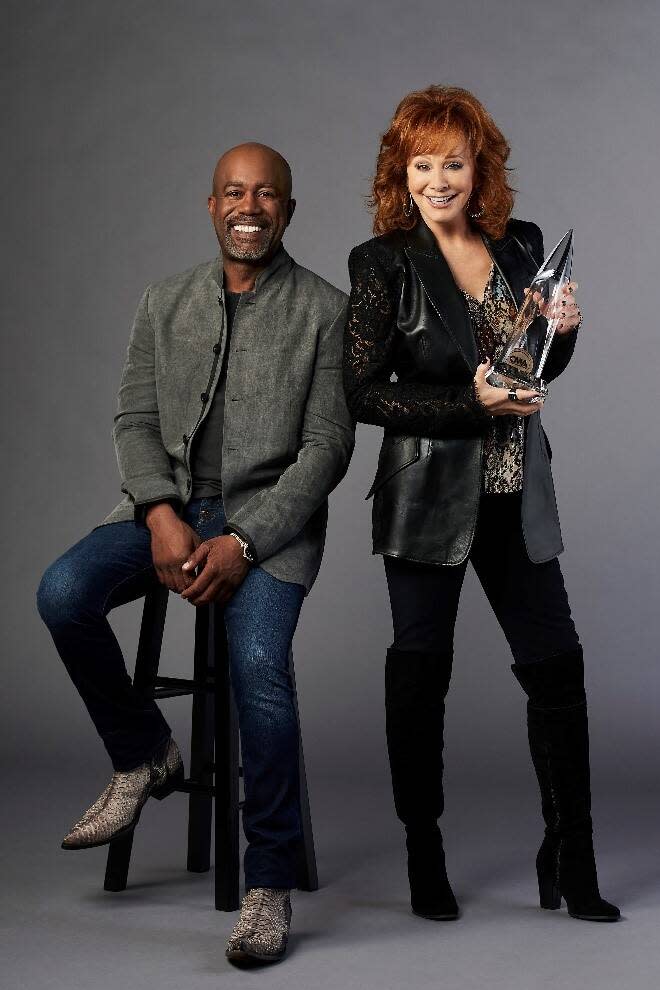 Reba McEntire and Darius Rucker