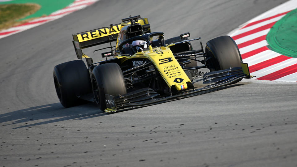 Daniel Ricciardo in action. (Photo by Urbanandsport/NurPhoto via Getty Images)