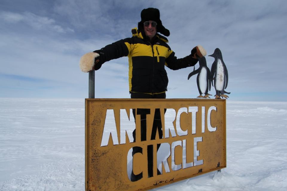 Kochie explored Antarctica