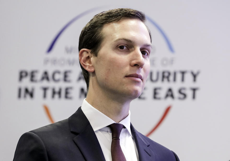 Jared Kushner, yerno y asesor del presidente de EEUU, Donald Trump. (AP)