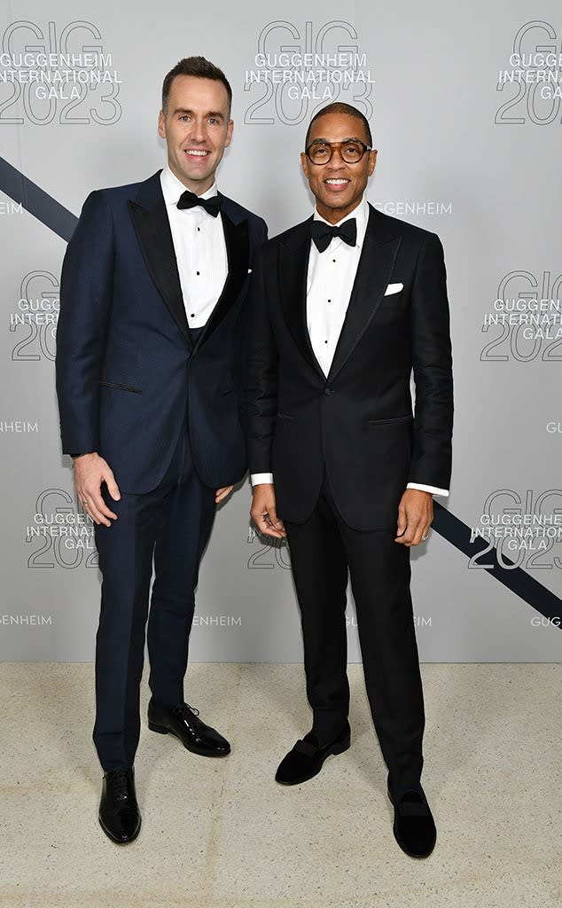 Don Lemon, Tim Malone, 2023 Guggenheim International Gala