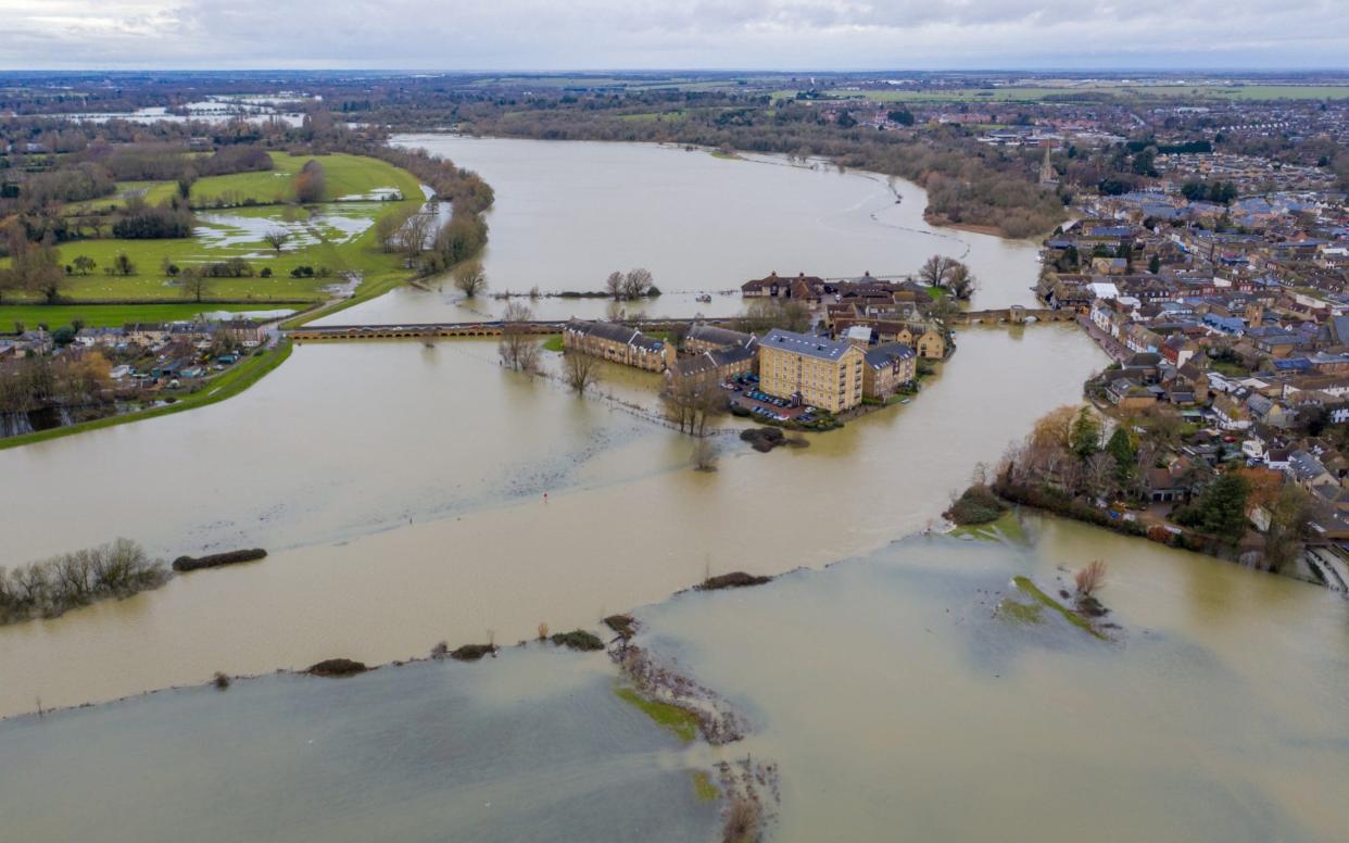 Flooding around St Ives, Cambridgeshire - Geoff Robinson 