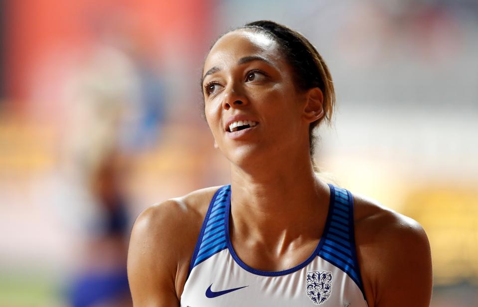 Heptathlete Katarina Johnson-Thompson is battling back from a serious injury (Martin Rickett/PA) (PA Wire)