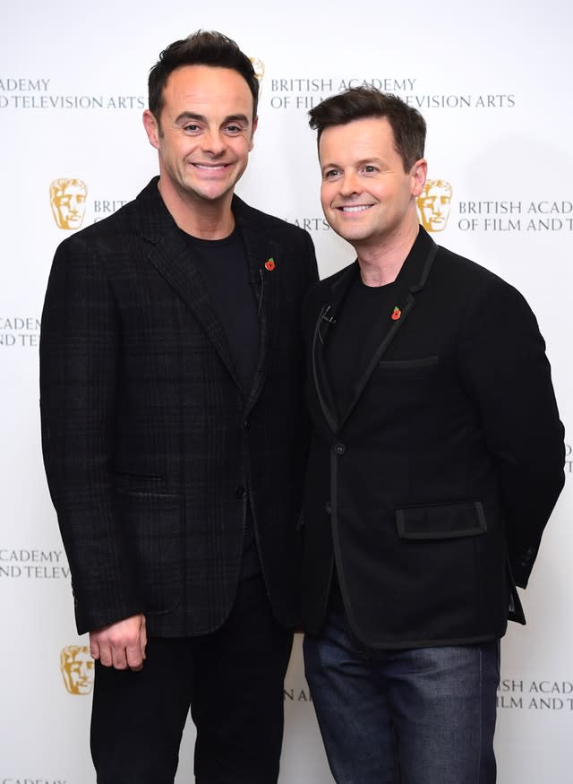 Anthony McPartlin and Declan Donnelly