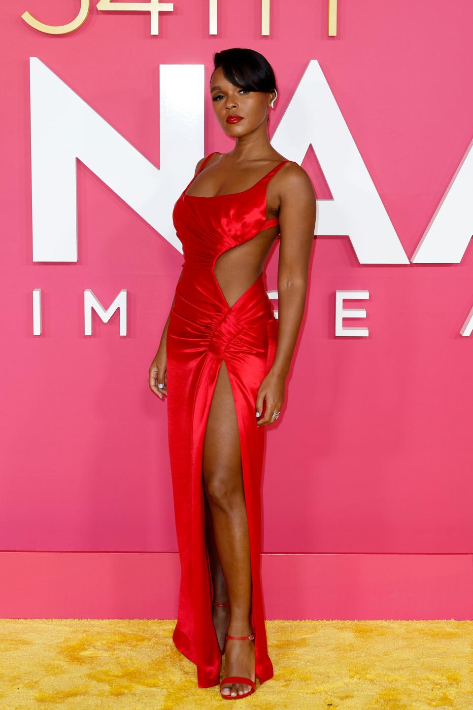 Janelle Monáe attends the 54th NAACP Image Awards at Pasadena Civic Auditorium on February 25, 2023 in Pasadena, California.