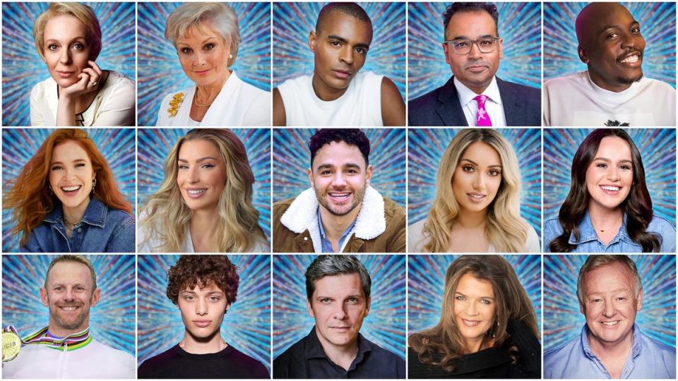 Strictly Come Dancing 2023 contestants (BBC One)