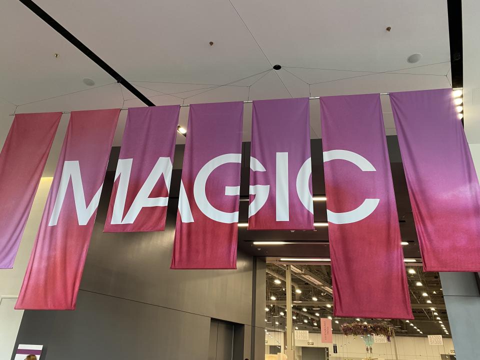 The entrance to the MAGIC trade show. - Credit: Courtesy