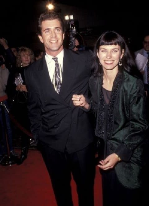 Mel Gibson and Robyn Moore: