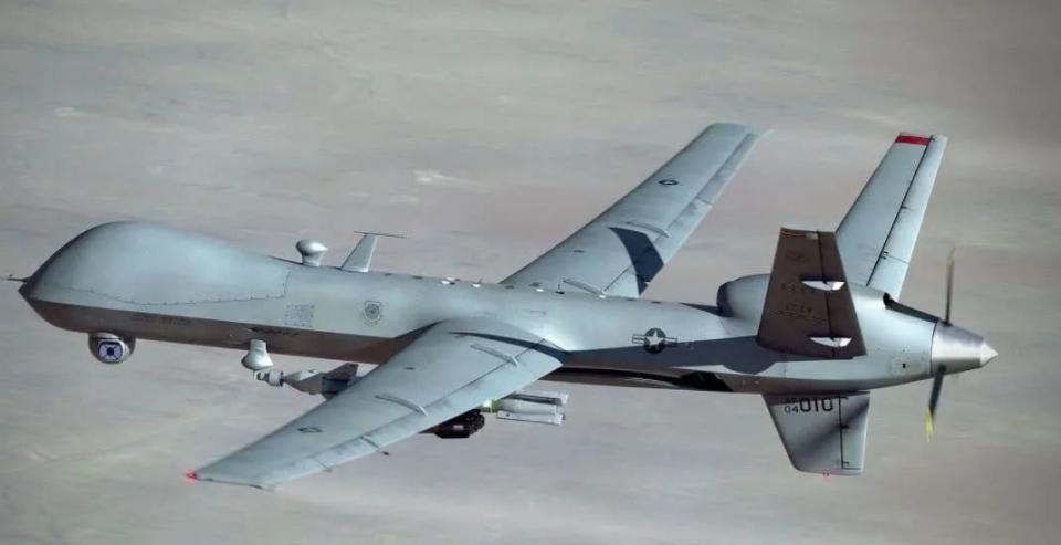 美國MQ-9無人機。 圖 : 翻攝自環球網