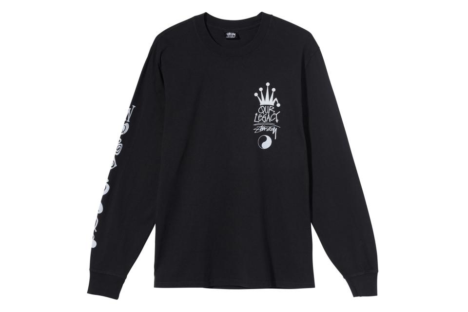 Our Legacy x Stüssy crown long-sleeve tee