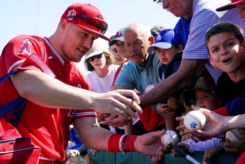 ▲WBC「美國隊長」Mike Trout（圖／美聯社／達志影像）